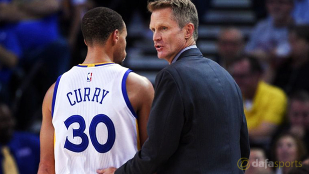 Golden State Warriors coach Steve Kerr NBA Finals