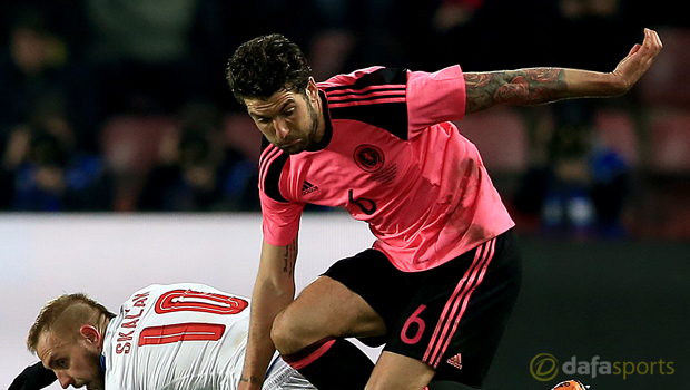 Scotland's Charlie Mulgrew 