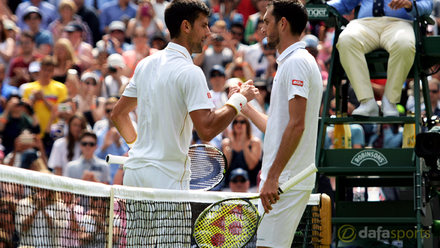 Wimbledon 2016 Novak Djokovic vs James Ward