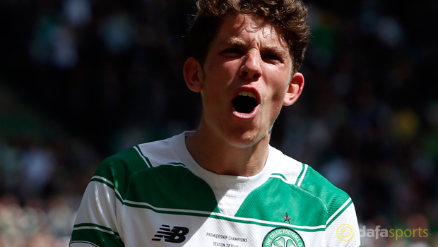 Celtic midfielder Ryan Christie