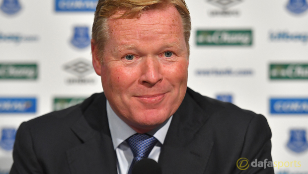 Everton manager Ronald Koeman