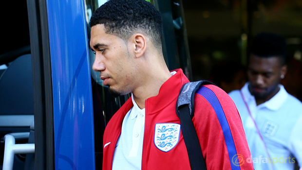 Man United defender Chris Smalling