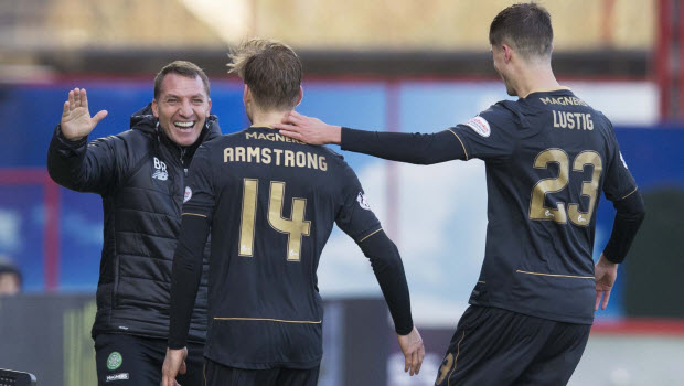 Armstrong thankful for faith Celtic