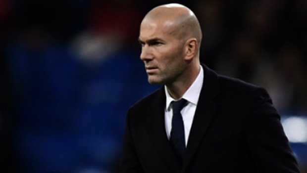 Real Madrid boss Zinedine Zidane