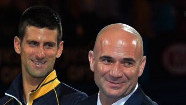 Novak-Djokovic-and-Andre-Agassi-Tennis